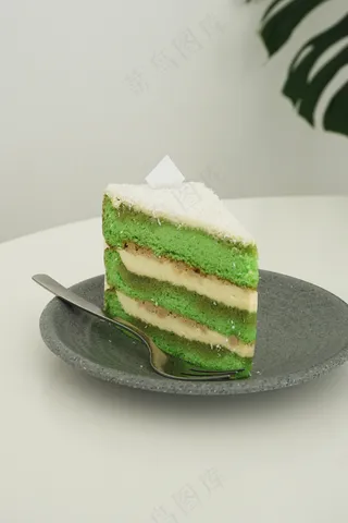 抹茶蛋糕甜品美食