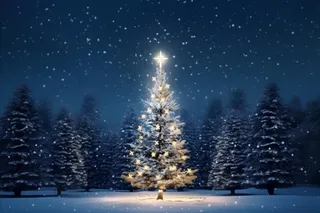 冬天圣诞温馨背景