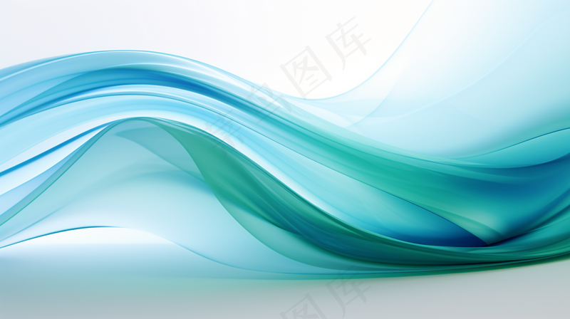 蓝绿色渐变背景