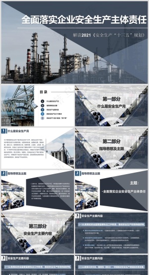 安全生产丨安全教育培训丨员工培训丨三级教育丨安全文化丨PPT课件041预览图