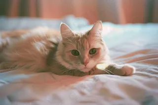 猫咪宠物猫可爱动物摄影图