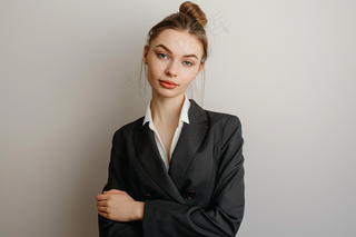 商务工作职业女性人像摄影图