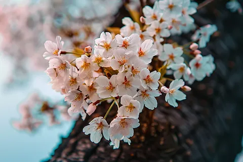 春日樱花花朵摄影图 春日樱花花朵摄影图