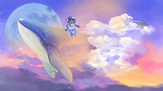 森系15浪漫海报背景