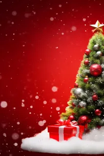 圣诞礼物可爱背景