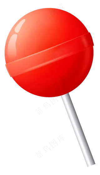 插画风格棒棒糖免扣素材