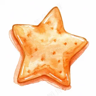 星星五角星天气卡通插画免抠