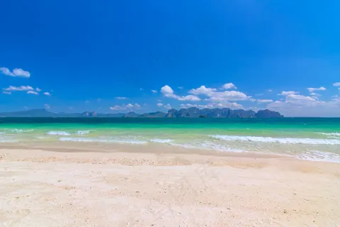 大海沙滩图片 大海沙滩图片