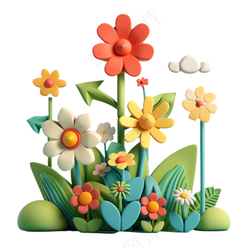 3d鲜花7