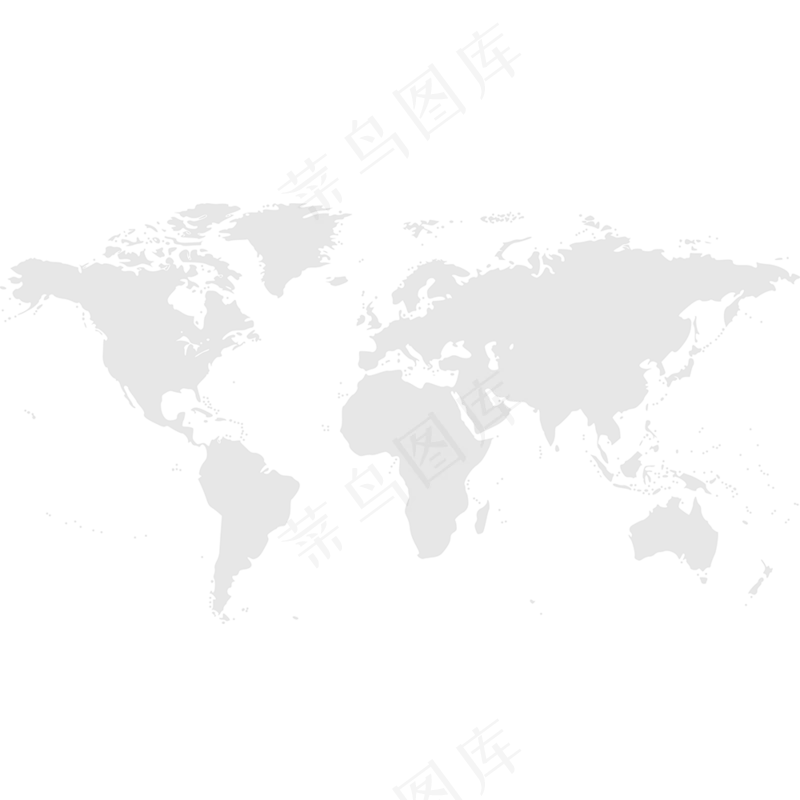 世界地图剪影