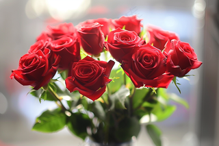玫瑰花鲜花花朵摄影图