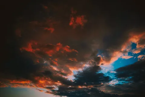 夕阳晚霞图片 夕阳晚霞图片