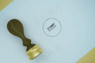 文创vi油泥印章样机(30)源文件模板免扣设计