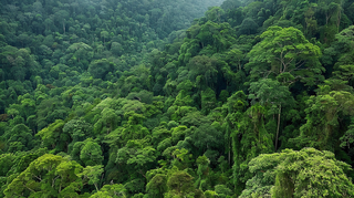 原始森林热带绿色摄影图