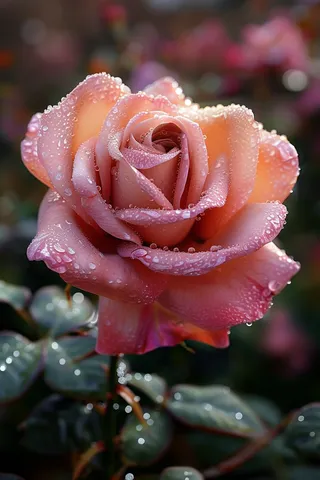 玫瑰花鲜花花朵摄影图