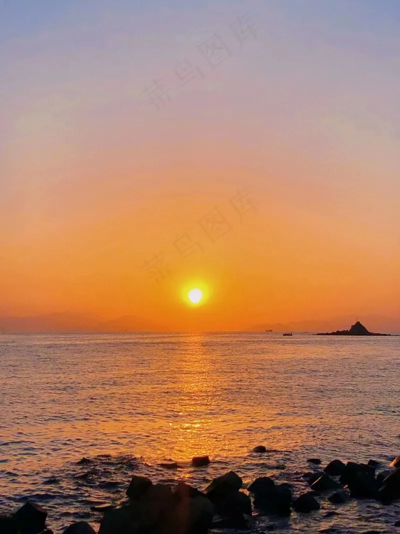 黄昏与日落
