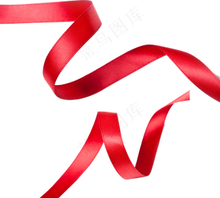 红色彩带免扣