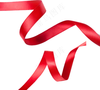 红色彩带免扣