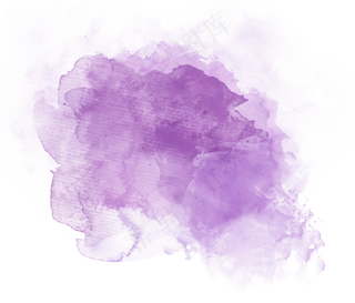 中国新年传统水墨晕染彩色免扣图片素材24