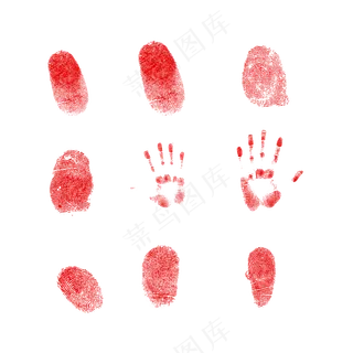 手印印记纹理指纹