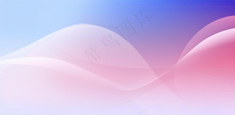 蓝粉紫色线条几何科技背景(1568x768)
