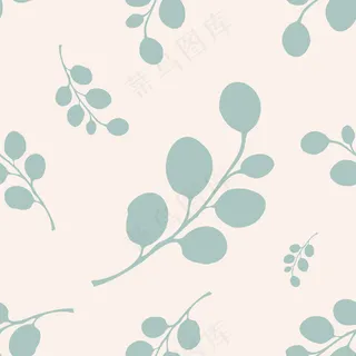 植物森系底纹