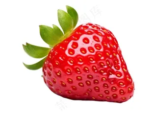 新鲜草莓红色免抠