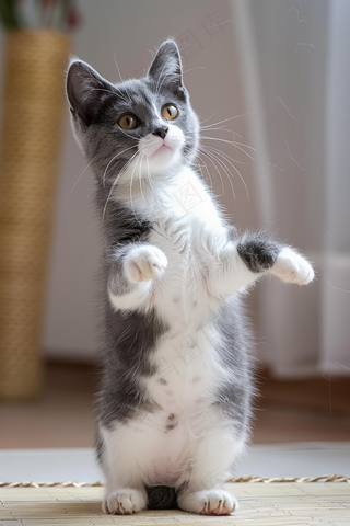 猫咪宠物猫可爱动物摄影图