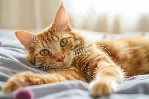 猫咪宠物猫可爱动物摄影图