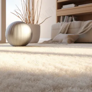 客厅地毯摄影-产品背景