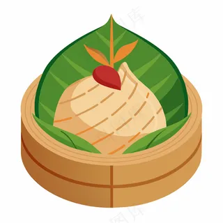 端午节粽子矢量图