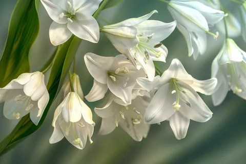 白百何鲜花花朵摄影图