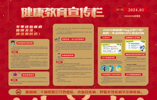 健教教育宣传栏