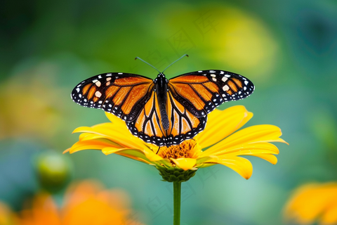 蝴蝶春天花丛蝶恋花摄影图 蝴蝶春天花丛蝶恋花摄影图