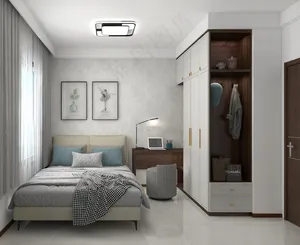 新中式次卧效果图1