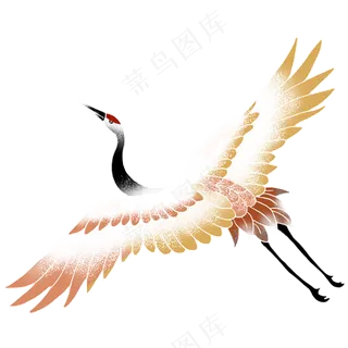 国风仙鹤png免扣素材5