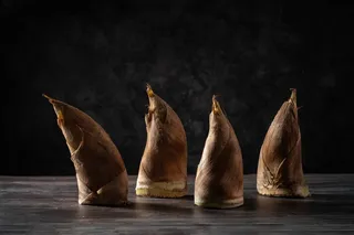 新鲜竹笋时令食材