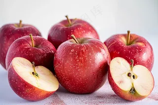 红苹果水果摄影图