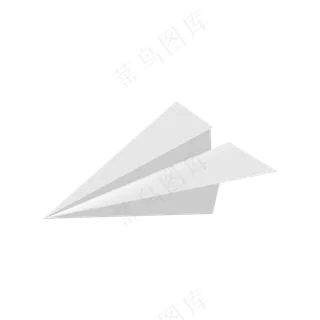 卡通手绘箭头纸飞机PNG免抠元素图片海报背景儿童装饰漂浮