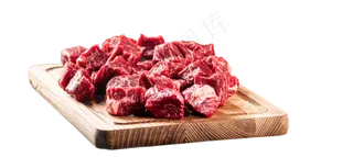 手切牛肉块PNG素材