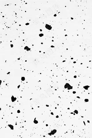 黑色墨点背景矢量免扣AI素材