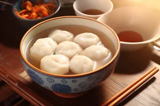 汤圆美食元宵摄影图