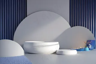 现代风格国风高级质感展示台背景图片