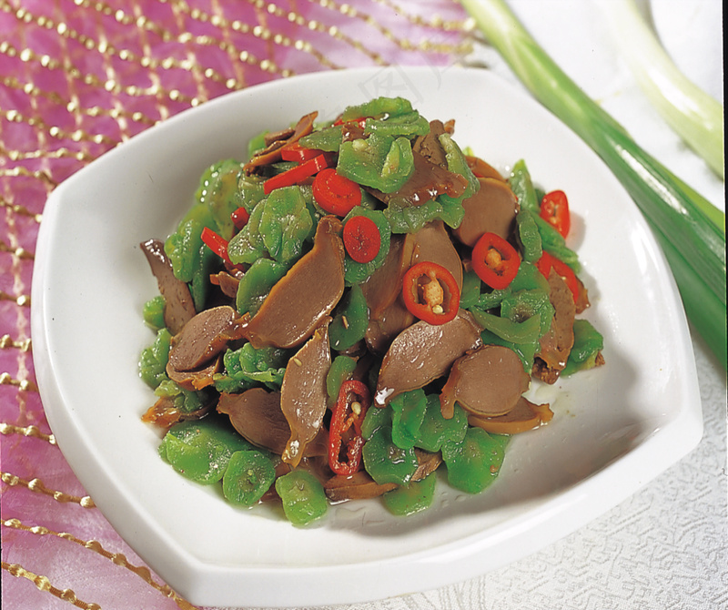 脆绿鸡胗20