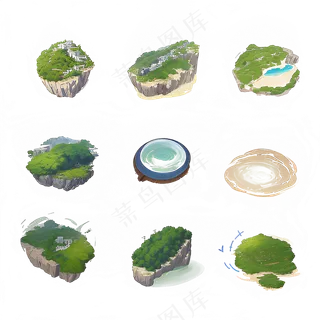 手绘练习小植物花草系列40