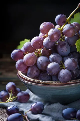 葡萄水果摄影图