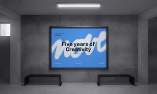 地铁站车站广告牌灯箱样机22样机