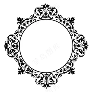 装饰边框矢量免扣AI素材