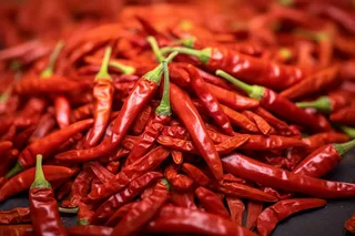 红辣椒干辣椒干货调料摄影图