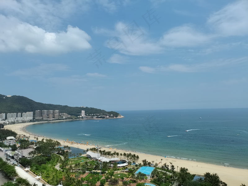 海岛景色海陵岛海岸线